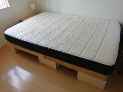 ニトリダブルマットレス Nsleephard ケロ 戸頭の家具の中古あげます 譲ります ジモティーで不用品の処分