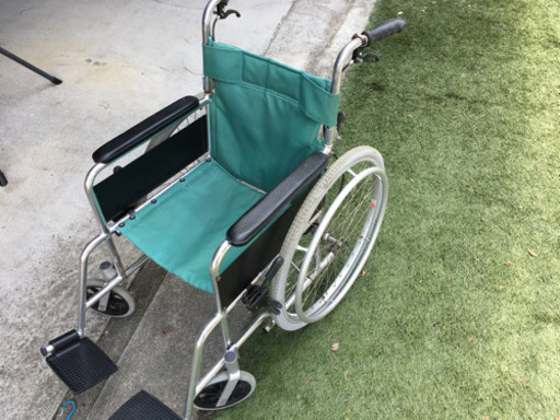 中古　車椅子　ハンドルブレーキ付