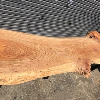 無垢1枚板 瘤付き ダイニングテーブル 杢目 天板厚み60mm ④ 