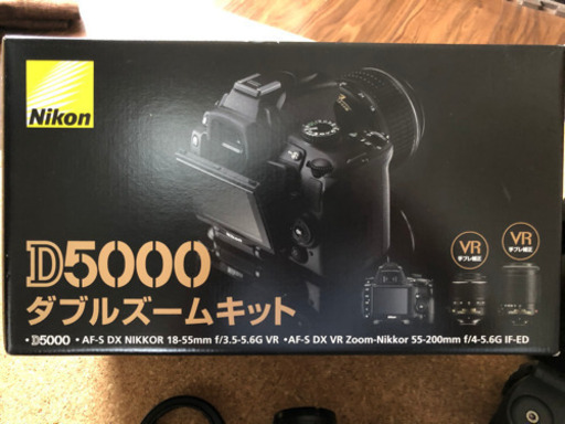 明日最終日‼️ニコンＤ5000ダブルズームキット