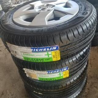 🌞185/65R15⭐プリウス等に！未使用タイヤ！MICHELIN製アルミホイール付サマータイヤ入荷しました🌞