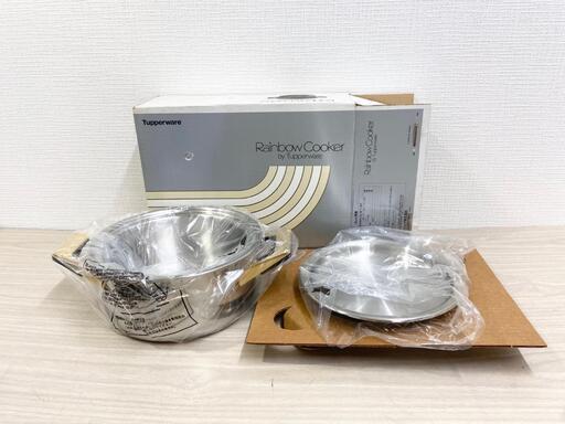 エココロ上北沢☆【未使用品】タッパーウェア レインボークッカー 19cm深鍋
