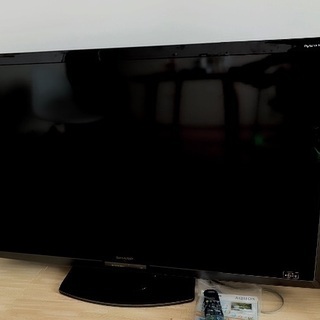 値下げ！SHARP 液晶カラーテレビ　52v型