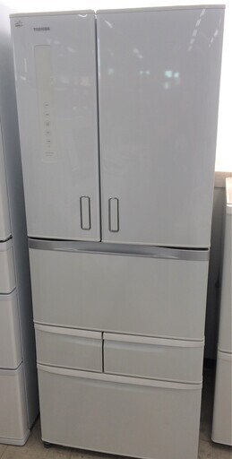 人気の新作 J377 3か月保証付き！ TOSHIBA 東芝 6ドア冷凍冷蔵庫