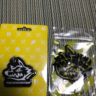 マンウィズ新旧ロゴのキーホルダー コア 発寒南のその他の中古あげます 譲ります ジモティーで不用品の処分
