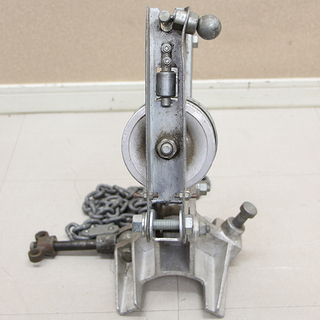 ケーブル布設工事用機材 金車 3連 朝日金属精工(HD782awxY)④