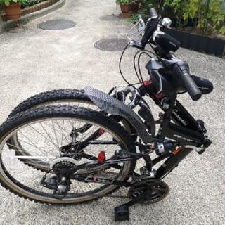 トニーノランボルギーニの26インチ折り畳み自転車です。