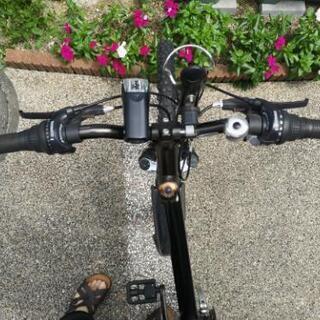 トニーノランボルギーニの26インチ折り畳み自転車です。