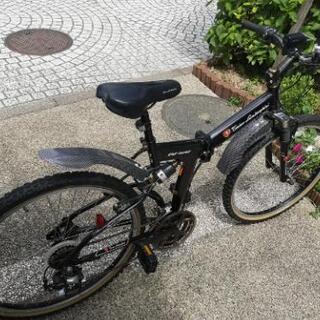 トニーノランボルギーニの26インチ折り畳み自転車です。