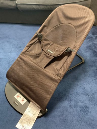 ベビービョルン バウンサー ブラウン babybjorn メッシュ
