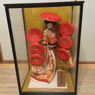 桜山作　日本人形　七枚笠　譲ります。
