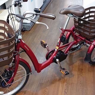 ブリヂストン ラクットワゴンFW0B40電動アシスト自転車　三輪自転車 ブリヂストン フロンティア ラクットワゴン FW0B40 + 専用充電器