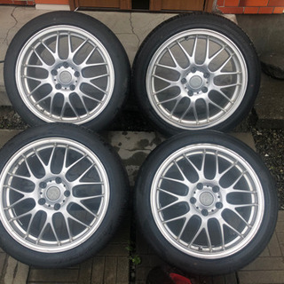 17インチ ERGLANZ EX メッシュ 17×7J +45 5H PCD114.3 215/45-17