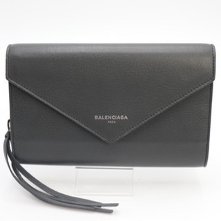 BALENCIAGA/ペーパーマニージップアラウンド》Aランク 371661