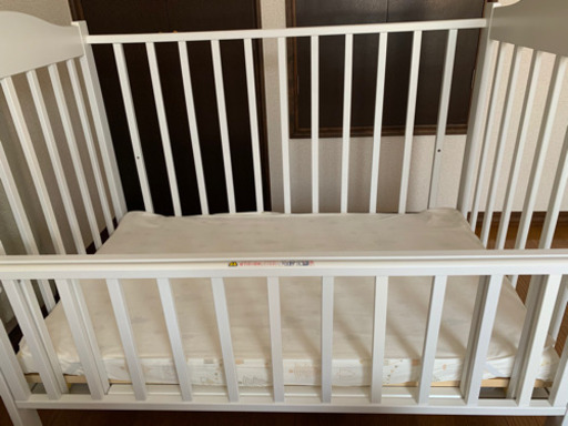 ベビーベット 西川ベビー布団7点セット ベットガード 滑止め