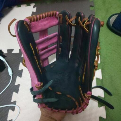 グラブワークス 硬式用 オーダーメイド 外野手 野球 グローブ パワプロくん 茶屋町のスポーツの中古あげます 譲ります ジモティーで不用品の処分