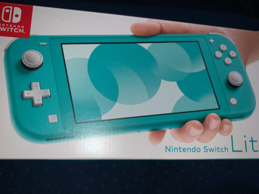引き渡し相手決まりました。新品未開封　ほぼ定価　任天堂Switchライト　ターコイズ③