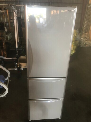 2011年製 HITACHI 3ドア冷蔵庫 365L R-S37BMV 通電確認済 配送OK