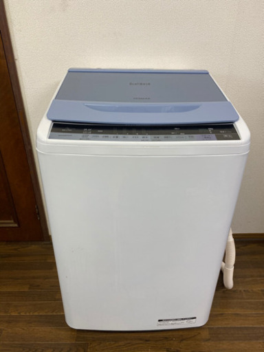 送料無料/設置無料美品✨/BW-V70A/日立/HITACHI/ビートウォッシュ/7kg/2017年製