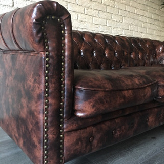 チェスターフィールド　カウチソファー