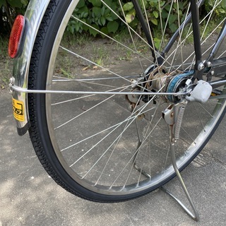 シティサイクル ベルトドライブ STEPCRUZ 27インチ ブラック