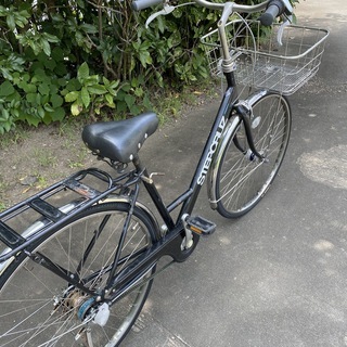 シティサイクル ベルトドライブ STEPCRUZ 27インチ ブラック