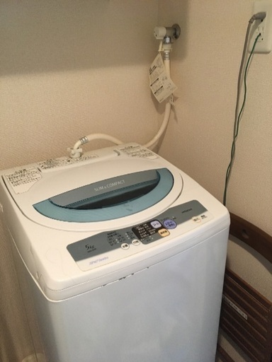 全自動洗濯機5kg(HITACHI)