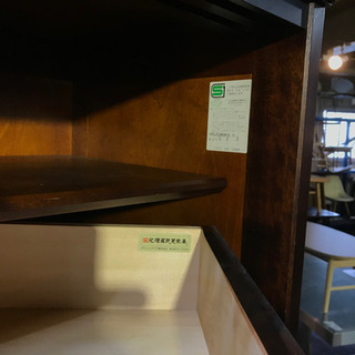 JF00765 食器棚 キッチン収納【北海道民芸家具】