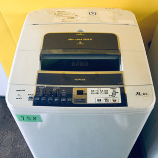 ①‼️大容量‼️758番 HITACHI✨日立全自動電気洗濯機✨ ①‼️大容量‼️758番 HITACHI✨日立全自動電気洗濯機✨