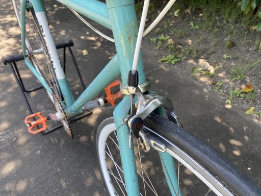 シングルピスト Bianchi Pista チェレステカラー 490 さいくるり 北千住のロードバイクの中古あげます 譲ります ジモティーで不用品の処分 シングルピスト Bianchi Pista チェレステカラー 490 さいくるり 北千住のロードバイクの中古あげます 譲ります ジモティーで不用品の処分