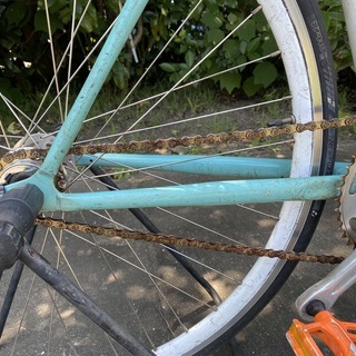 シングルピスト BIANCHI PISTA チェレステカラー 490㎜