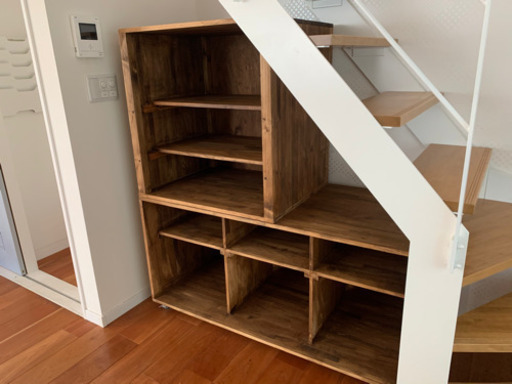 レコード棚キャスター付 Diy こゆ 分倍河原の家具の中古あげます 譲ります ジモティーで不用品の処分