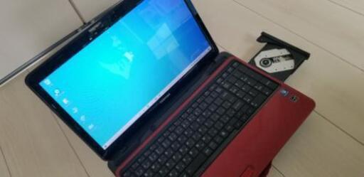 【絶賛受付中】美品❗ Windows10❗ 東芝ノートパソコン❗ Core i5❗ スーパーマルチドライブ❗  大画面15.6インチワイド❗ 高音質❗ Wi-Fi❗ モデナレッド❗