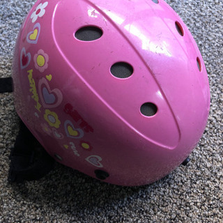 女の子ヘルメット　1歳〜サイズ46〜52センチ