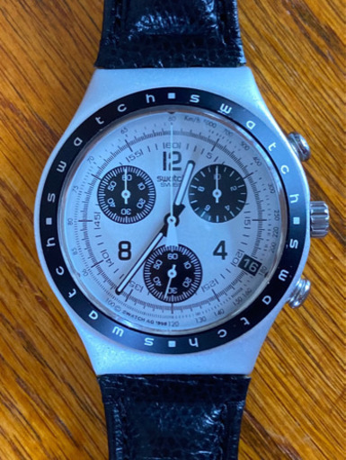 swatch IRONY chrono ALUMINIUM クロノグラフ腕時計
