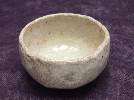 Okuman送料無料明治名工加藤麦袋（友太郎）造　手捏宝瓶湯冷まし茶碗７点 JA】旧家蔵出 瀬戸名工 加藤麦袋 茶碗