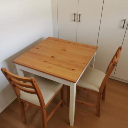 交渉中 Ikea ダイニングセット2人用4年前使用 Yoshimoty 霞ヶ丘のテーブル ダイニングテーブル の中古あげます 譲ります ジモティーで不用品の処分 交渉中 Ikea ダイニングセット2人用4年前使用 Yoshimoty 霞ヶ丘のテーブル ダイニングテーブル の中古あげます 譲ります ジモティーで不用品の処分