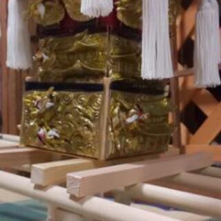 松神子太鼓台ミニチュア