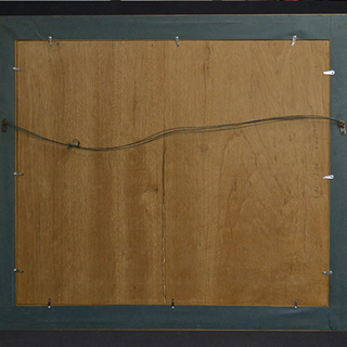 AR】風土会会員 悳俊彦 油彩 風景画 浅間山 F12