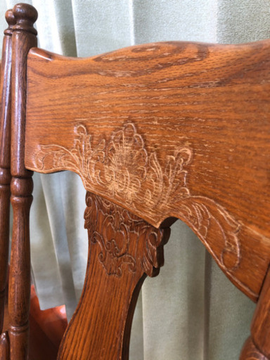 アンティーク調 椅子4脚 ハイバックチェア イス | infamous.gg