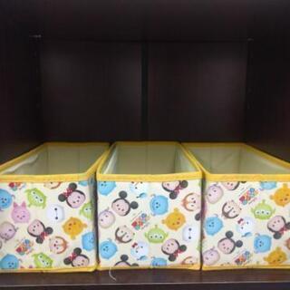 ディズニー ツムツム 収納box 6点セット れもん 堺筋本町の収納家具 収納ケース の中古あげます 譲ります ジモティーで不用品の処分