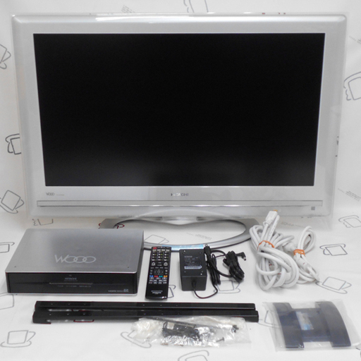 ♪日立 Wooo 液晶テレビモニター UT32-MH700JW／BS・CS・地デジチューナー UM-IV700♪