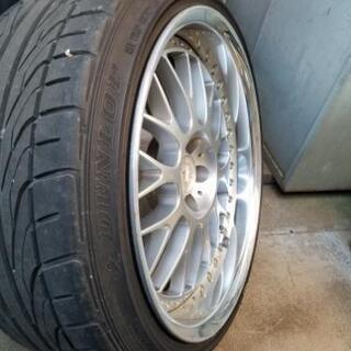 WORK ws-xx 18inch 9.5J+12 タイヤアルミ4本セット