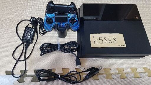 PS4 ブラック 500GB  コントローラー純正充電器 すぐあそべるセット