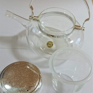 【新品】 HARIO 冷酒器 地炉利 切り子盃二客揃え セット