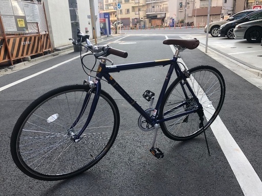 新古車 クロスバイク（ローバー12kg）赤色TS 防犯登録済み