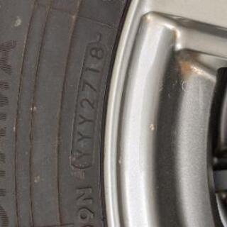 お取引中【価格更新】９部山　195/65R15　ヨコハマ　ブルーアースRV02　アルミホイール付4本セット　C25セレナで使用