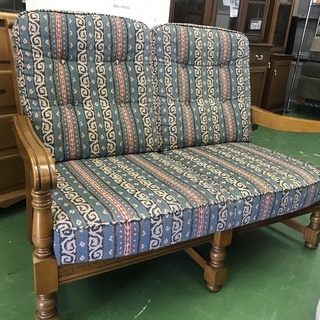 愛品館八千代店】Karimoku カリモク 2人掛椅子 ソファ【愛八SF】