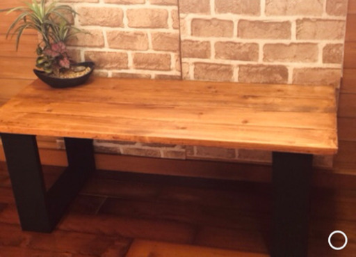 木製　ローテーブル  おしゃれ空間　北欧　男前　センターテーブル  シンプル
