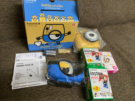 ミニオン チェキ 限定 未使用 フィルム付き!!